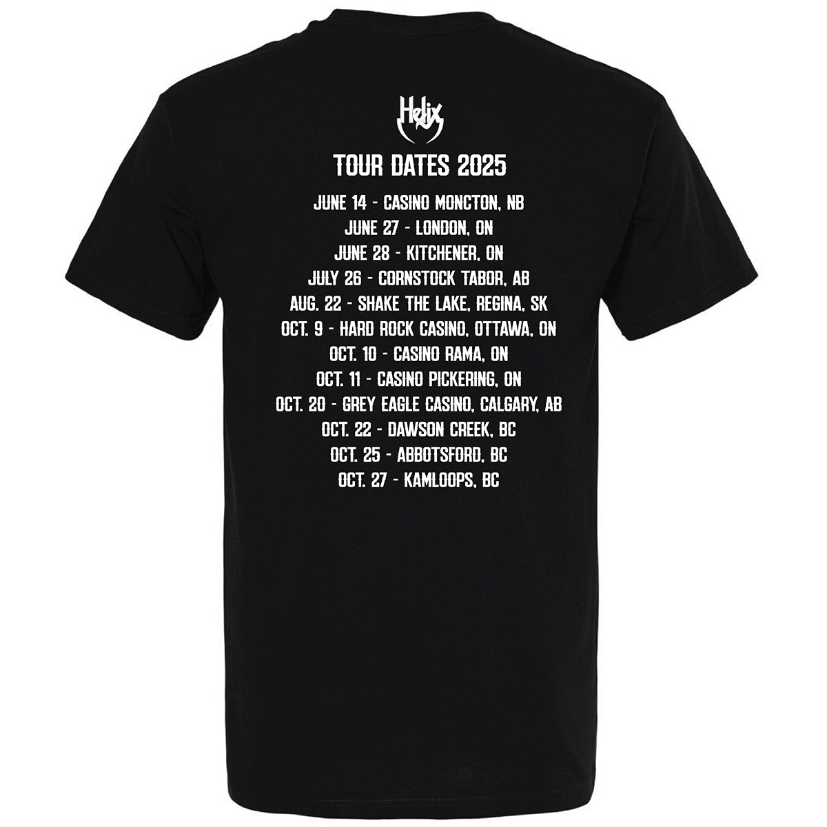 HELIX Young and Wreckless Tour Dates