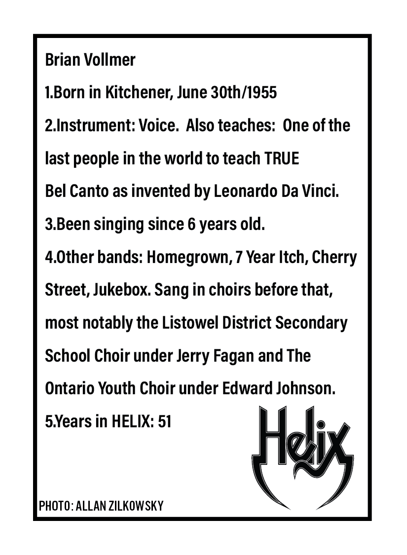 HELIX - Baseball Card Set