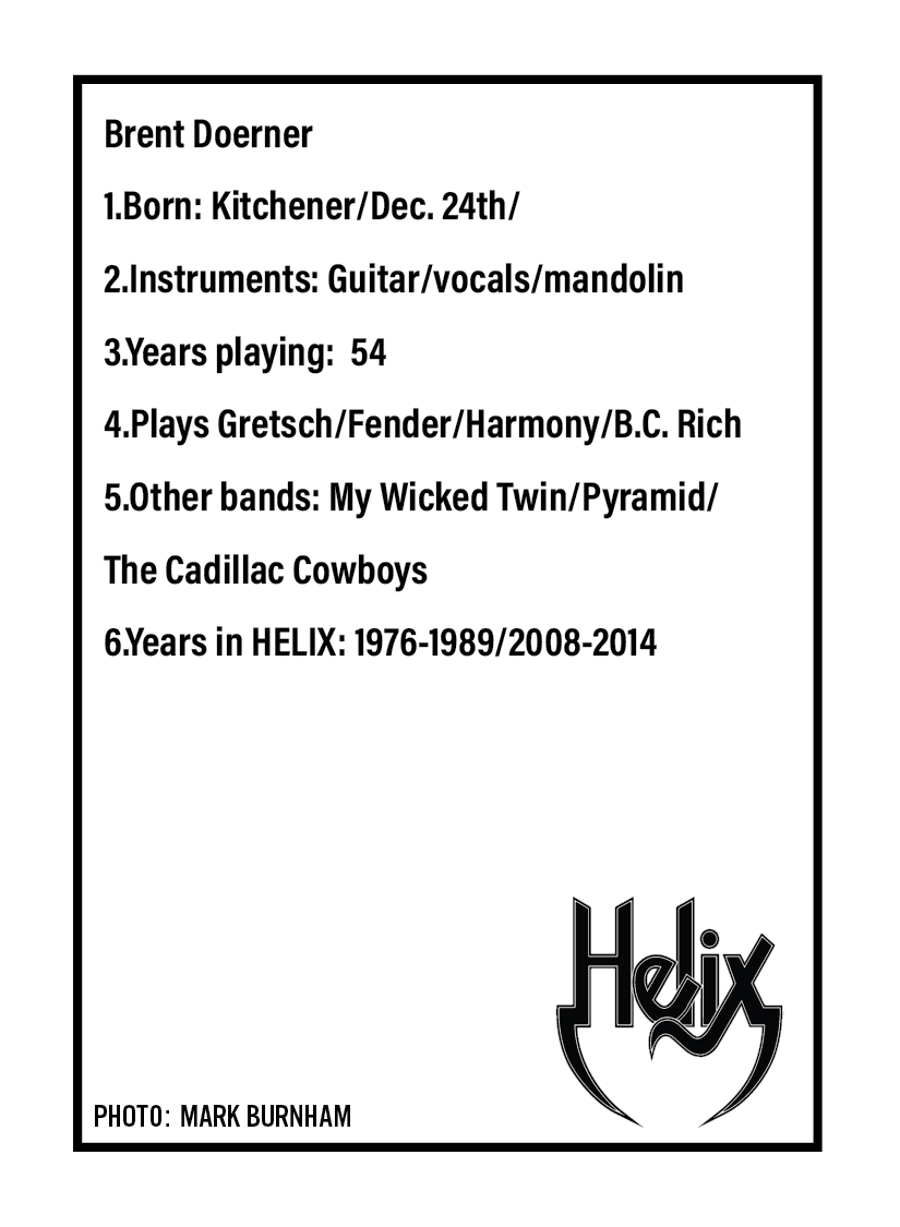 HELIX - Baseball Card Set