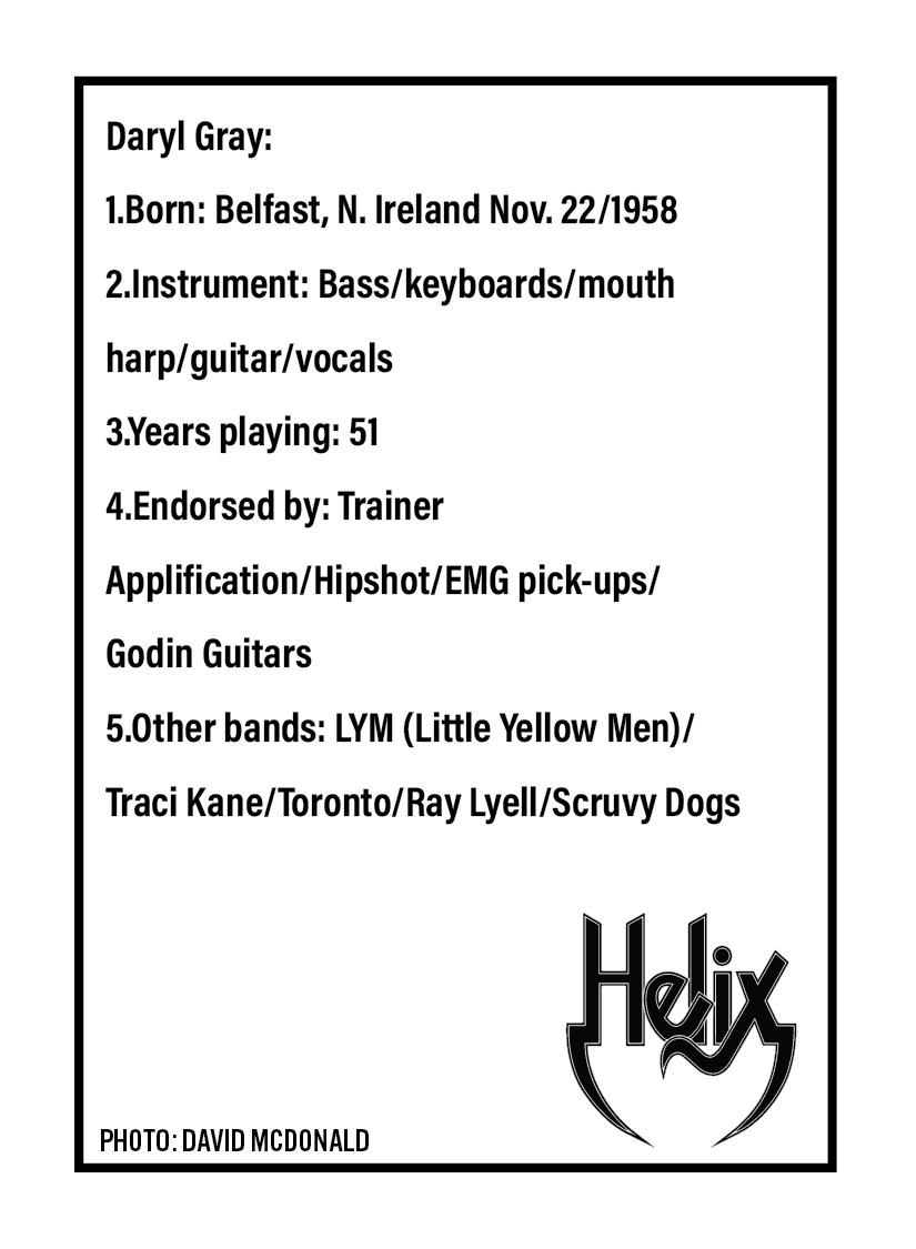 HELIX - Baseball Card Set