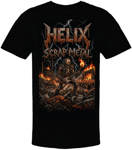 HELIX SCRAP METAL TEE- Tour Dates