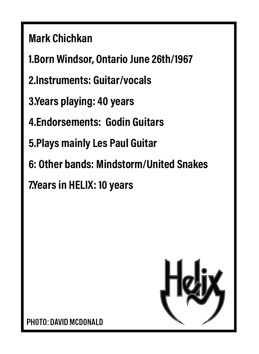 HELIX - Baseball Card Set